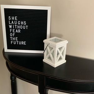 Farmhouse votive holders